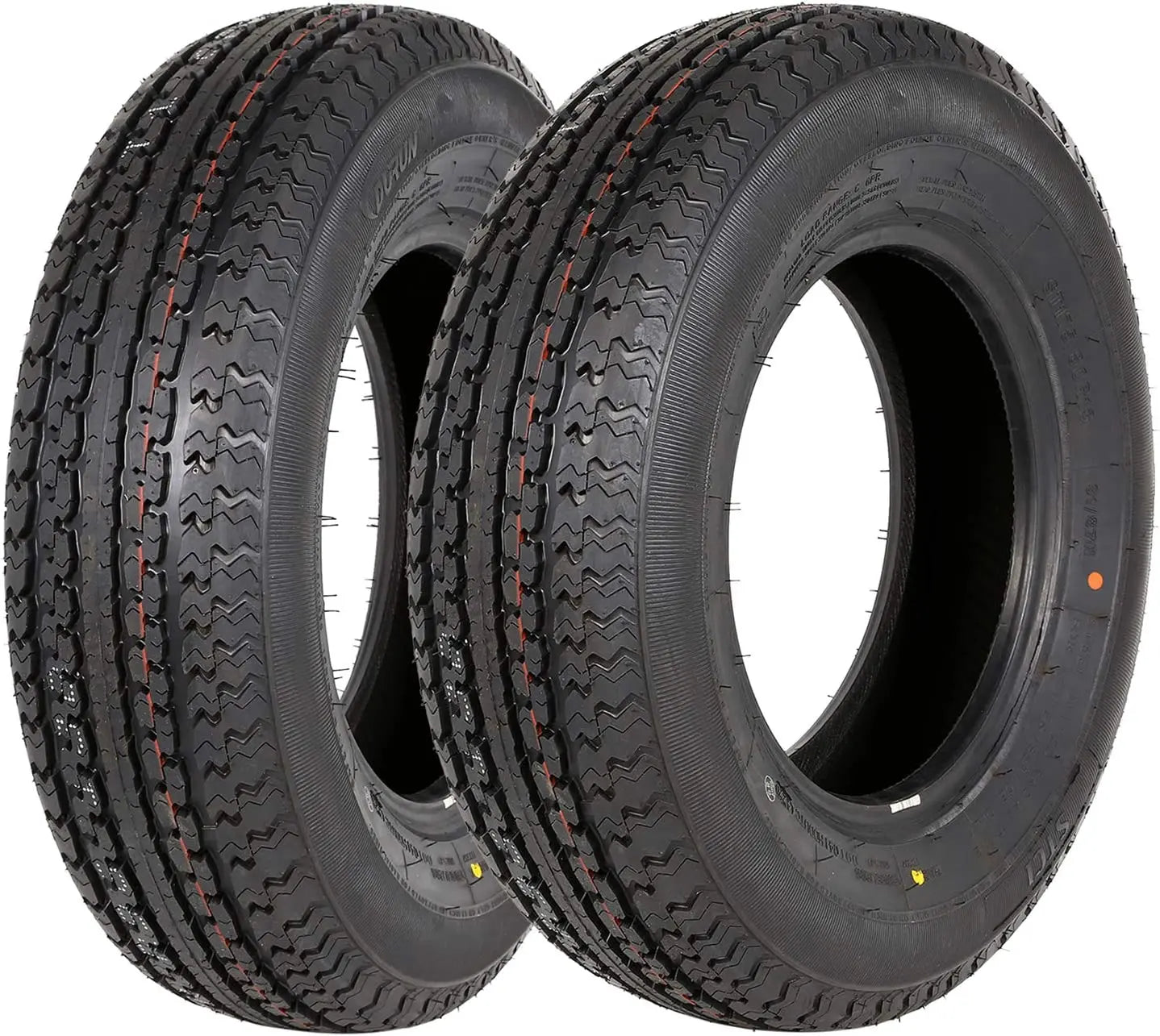 Durun ST175/80R13 Radial Trailer Tire, ST175/80-13 175 80R13, 6