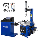 WEIZE 2 HP Swing Arm Tire Changer Wheel Changer