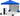 WEIZE Pop Up Canopy Tent 10x10,One-Button Push Setup,Pop Up Gazebo with 1 Sidewall and 6 Pockets,Adjustable Height Instant Portable Shelter,4 Weight Bags,Sun Shade for Events & Beach,Blue