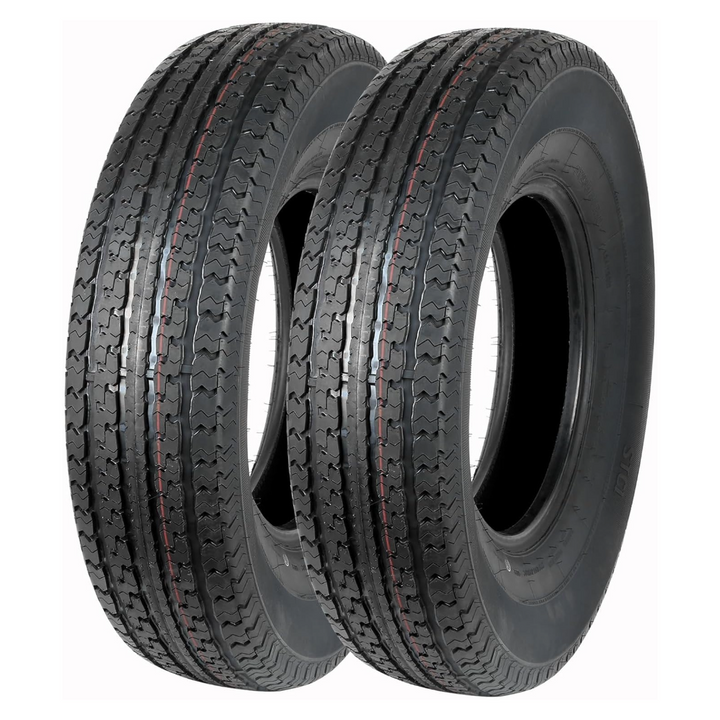ST235/80R16 Radial Trailer Tire, ST235-80R16 ST 235/80R16, 10 Ply Load Range E, 124N WEIZE