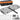 WEIZE Folding Hitch Mount Cargo Carrier Basket 53" X 19" + Waterproof Cargo Bag, Hauling Weight Capacity of 500 Lbs fit on 2 Inch Receiver, with Hitch Stabilizer, Net and Straps