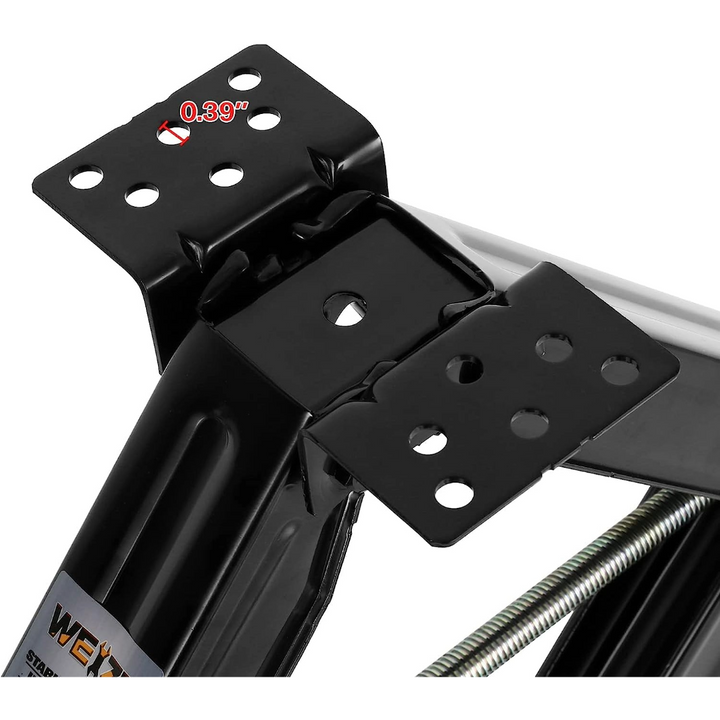 WEIZE Camper RV Trailer Stabilizer Leveling Scissor Jacks with Handle 24" 6500lbs Set of 4 WEIZE