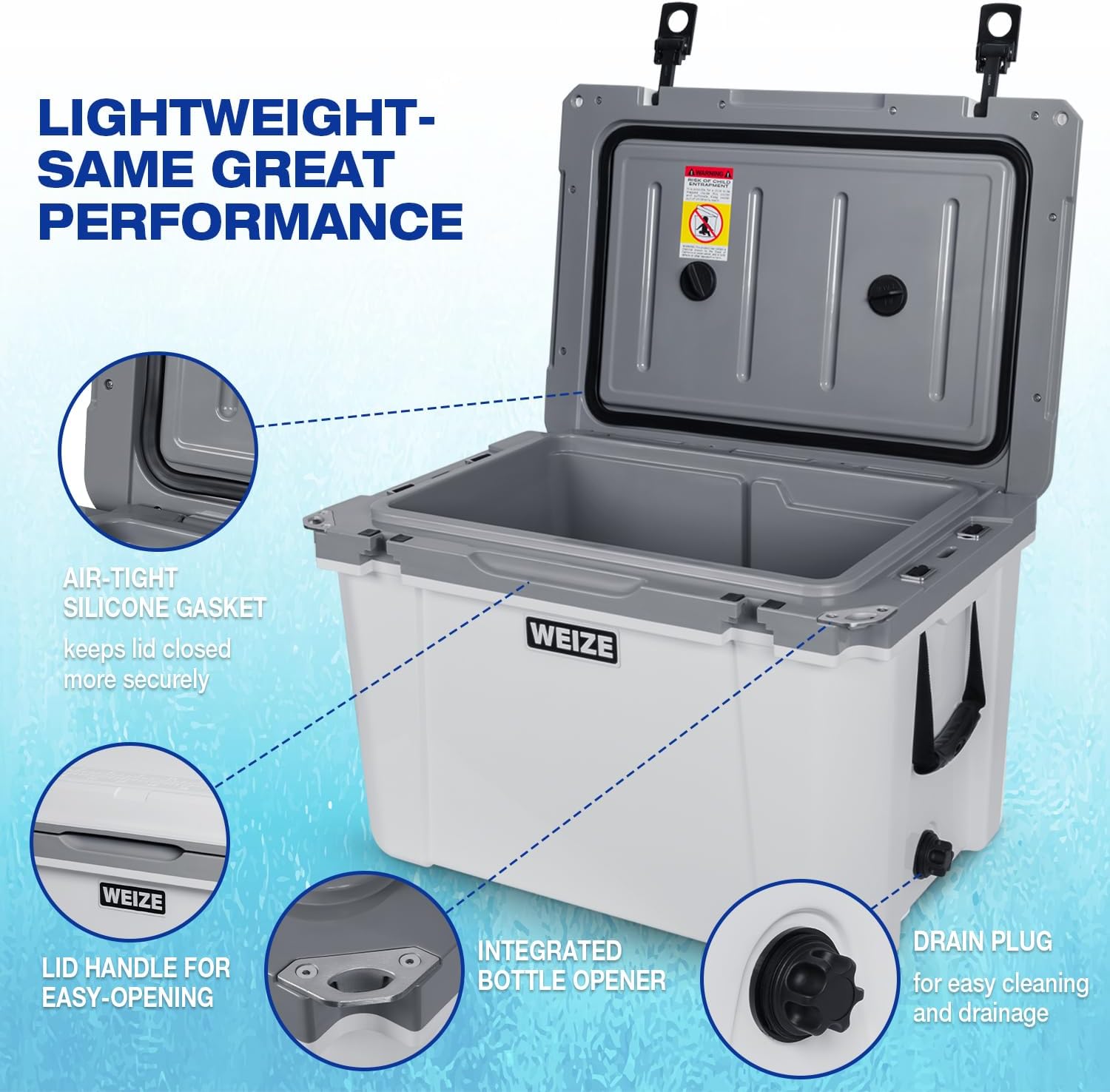 Quart Cooler Hooked Coolers Review ORCA COOLERS 40QUART_Fish Hook