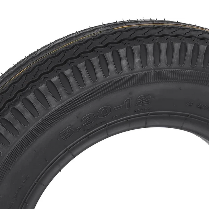 5.30-12 5.3-12 5.3x12 530-12 Trailer Tires, Load Range C, LRC 6PR (2-Pack) WEIZE
