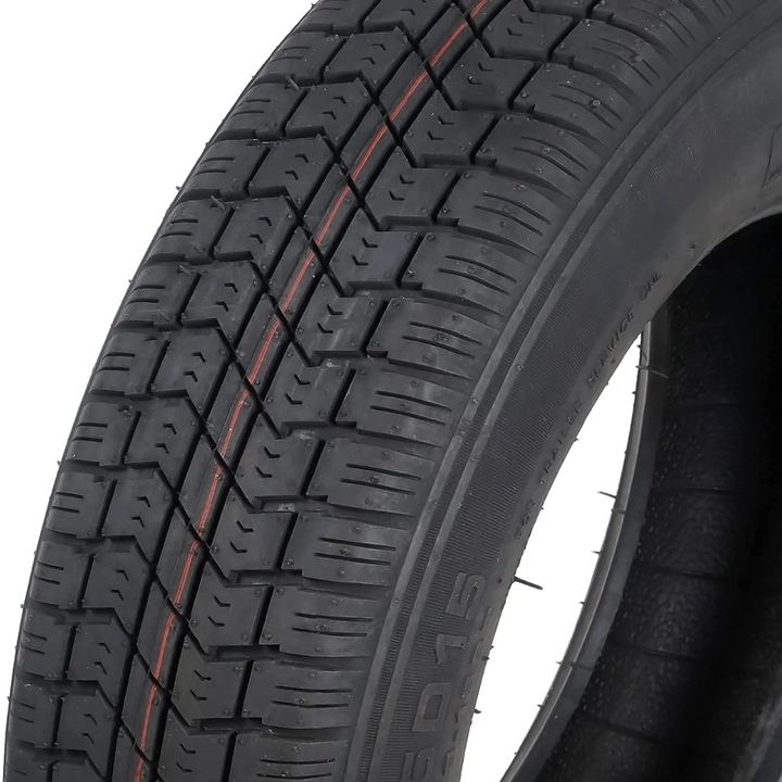 ST205/75D15 Trailer Tire with 15" Rims, 205 75D15, 5 Lug on 4.5", 6PR, Load Range C (2-Pack) WEIZE