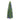 6.5'/7.5'/9' Prelit Pencil Slim Christmas Tree with Color Changing LED Lights, Branch Tips, Metal Stand and Hinged Branches, 10 Color Modes HYKOLITY