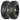 WEIZE ST205/75R14 Radial Trailer Tire Load Range D 8 Ply on Black Rim 14" - 5 on 4-1/2" 205/15/14 205 75R14 ST 205/75R14 5 Lug Set Of 2