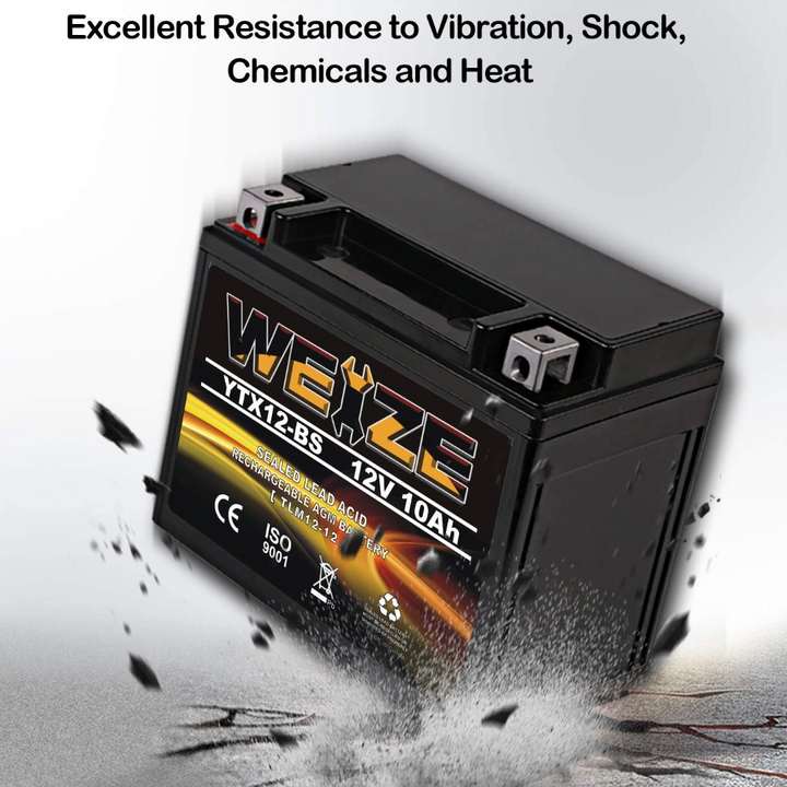 YTX12-BS Batterie moto AGM 12v 10AH 150A Valais suisse sion conthey qualité  Yuasa, Landport, fullbat · aitecbatteries